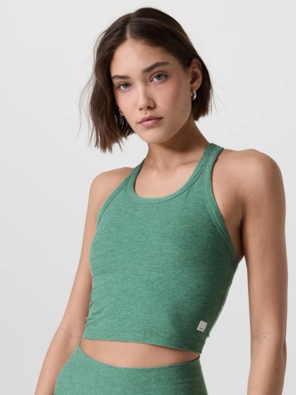 Vuori Elevation Racerback Tank - Sz M - Creek Heather